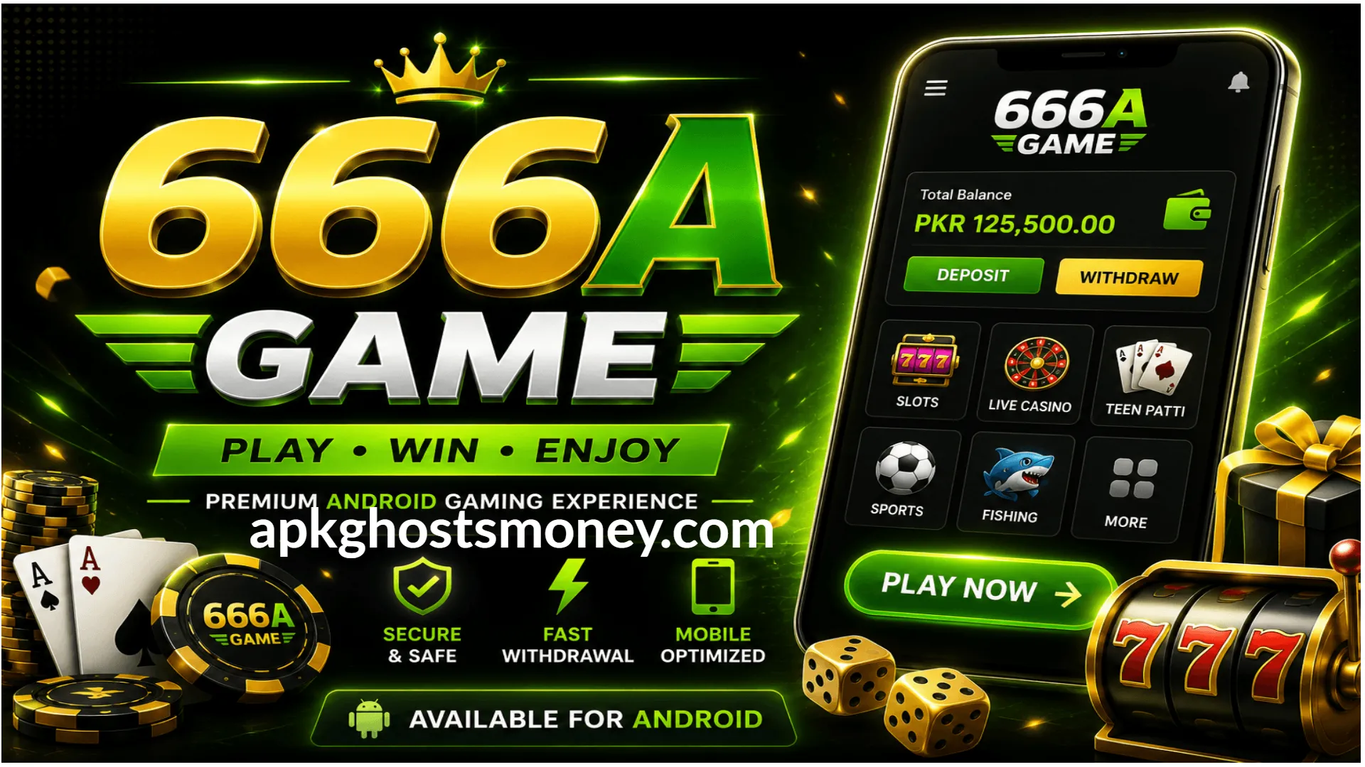 666A Game Deposit and Withdraw