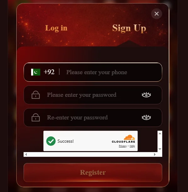 666RS Game Sign up and Login