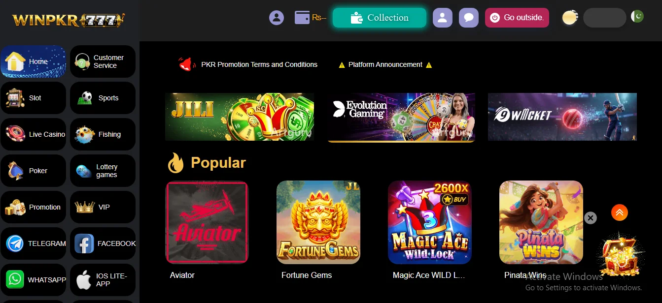 WinPKR 777 Game Download